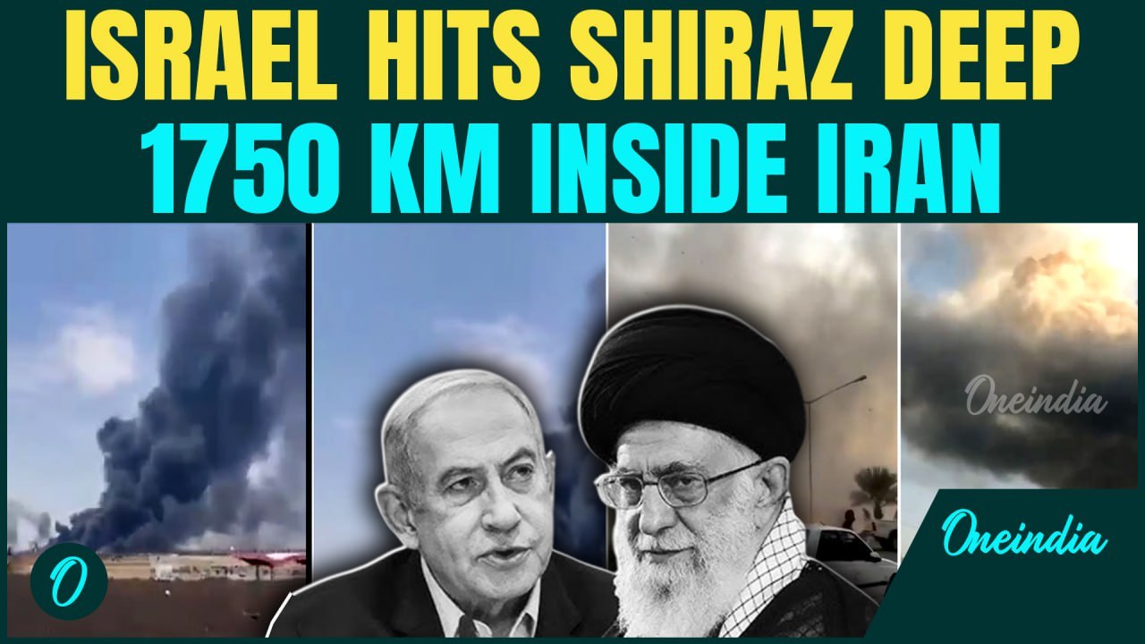 VIDEO: Israeli Jets Bomb Shiraz | Terrifying Moment Iran's SHAHAB BALLISTIC MISSILES Factory HIT