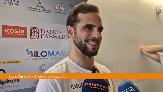 Europei di scherma a Genova, Curatoli Siamo carichi