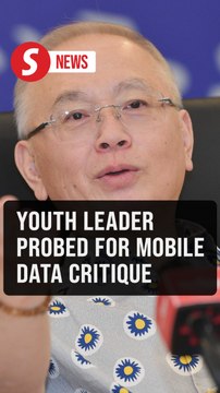 Dr Wee questions probe against MCA youth leader over mobile data criticism