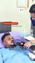 The sole survivor of the Air India plane crash.