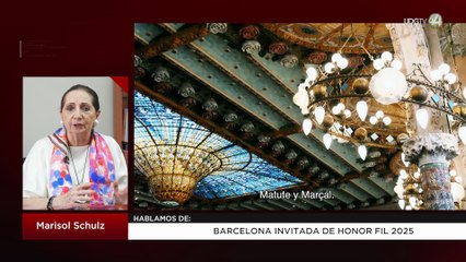 Barcelona invitada de honor FIL 2025 | Marisol Schulz