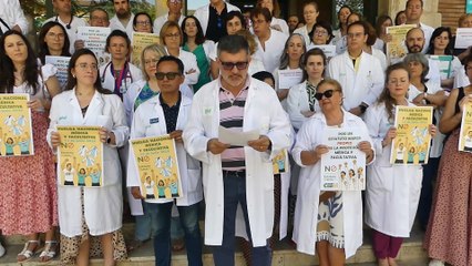HUELGA MEDICOS TERUEL PACO RODILLA