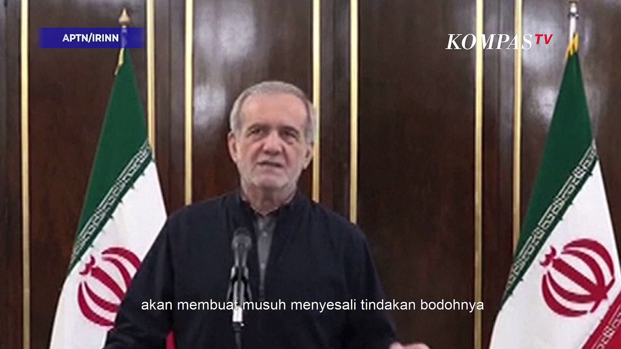 Respons Keras Presiden Iran Pezeshkian Usai Israel Serang Wilayah Teheran