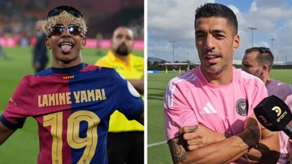 Lamine Yamal va a marcar historia en el Barcelona para los ojos de Luis Suárez