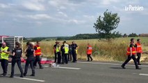 Quatre morts après un accident de car transportant des adolescents ukrainiens dans la Sarthe