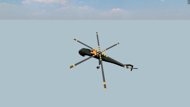 محاكي الحوادث - سقوط وتحطم طائرة هليكوبتر | BeamNG.drive