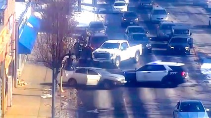 She Turned a Police Chase Into a Game of Bumper Cars