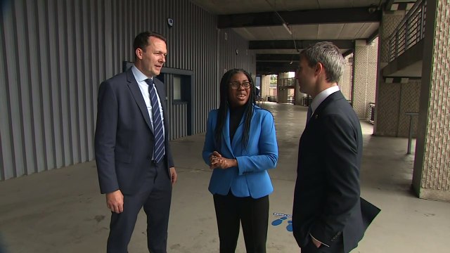 Badenoch arrives to address Scottish Conservative Party