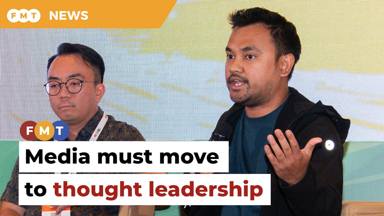 Media must move to thought leadership in AI era, says FMT MD