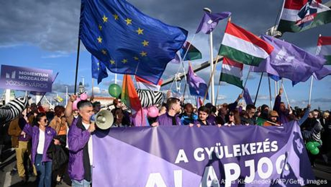 Facial recognition at protests in Hungary?