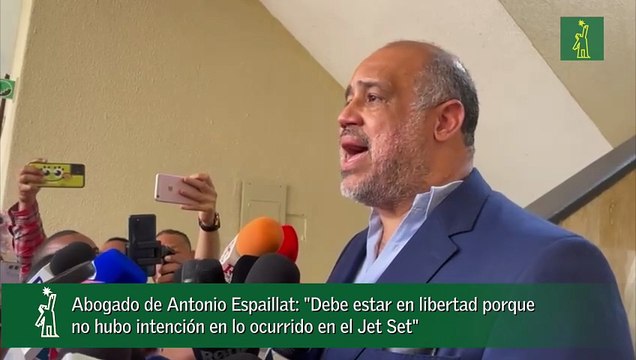 Abogado de Antonio Espaillat: Debe estar en libertad porque no hubo intención en lo ocurrido en el Jet Set