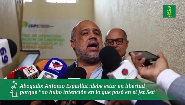 Abogado de Antonio Espaillat: Debe estar en libertad porque no hubo intención en lo que pasó en el Jet Set