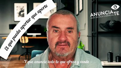 El que pueda aportar que aporte