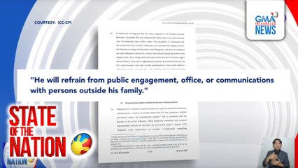 Kampo ni FPRRD, humiling ng interim release sa ICC | SONA