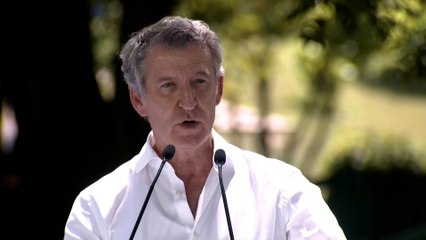 Feijóo: "Sánchez es el responsable de la situación en España"