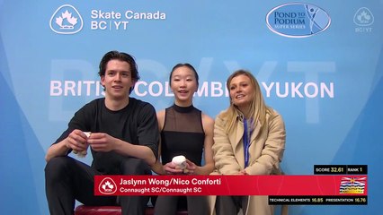Junior Pair Short program - 2025 BC/YT Section Super Series High Performance