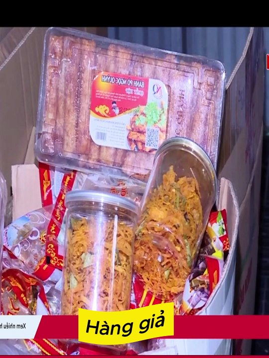 Đồ ăn vặt của các em thích lại là hàng giả