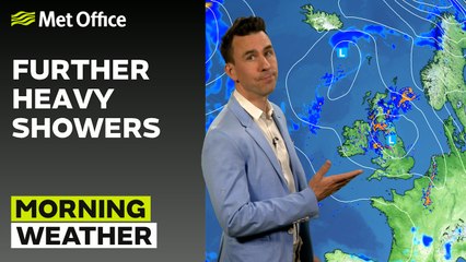 Met Office Saturday Morning Weather Forecast 14/06/2025