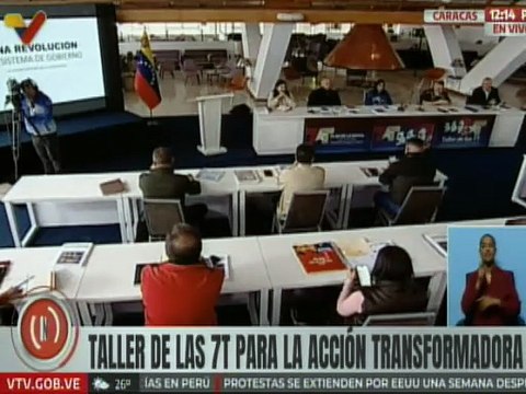 Continúa en desarrollo Taller de las 7T para la Acción Transformadora desde el Hotel Humboldt