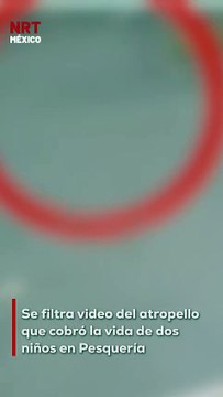 Un video difundido en redes sociales muestra el instante en que un camión de transporte de personal arr0lla a dos menores en calles del municipio de Pesquería. El trágico hecho ocurrió ayer y cobró la v1da de ambos niños, lo que ha provocado conmoción y e