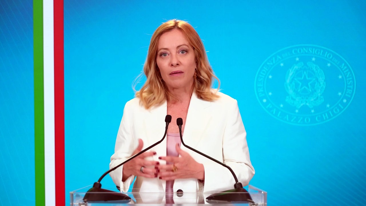 Roma - 54° Convegno dei Giovani Imprenditori, il videomessaggio del Presidente Meloni (13.06.25)