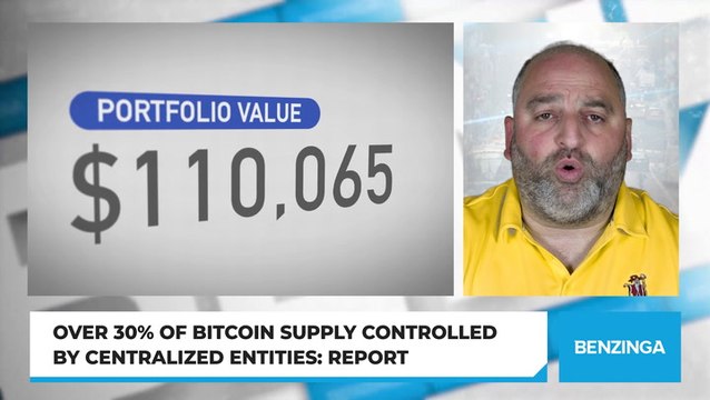 Over 30% Of Bitcoin Supply Controlled By Centralized Entities: Report