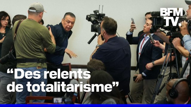 États-Unis: un sénateur démocrate violemment expulsé et menotté lors d’une conférence de presse d'une ministre de Donald Trump