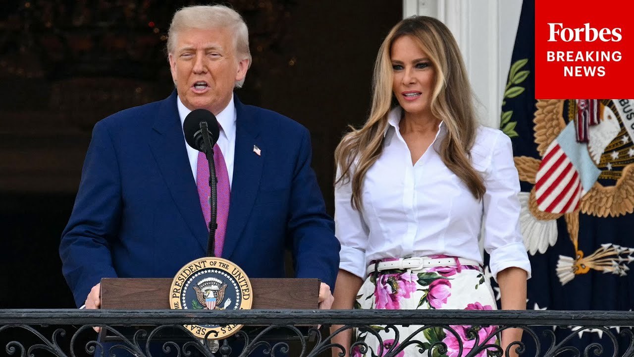 Trump Addresses Members Of Congress At White House Congressional Picnic
