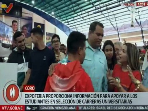 Falcón | Más de 13 mil estudiantes exploraron sus oportunidades de estudios universitarios