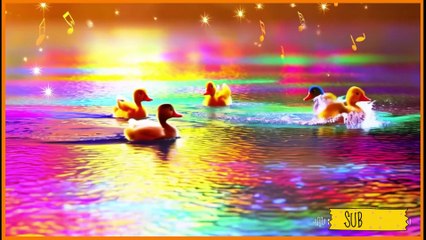 5 Little Ducks(Learn Colors Song) | Lalafun Nursery Rhymes & Kids Songs