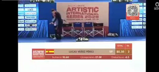 Héctor Díez Severino Brilla en la Copa del Mundo de Patinaje 🎉