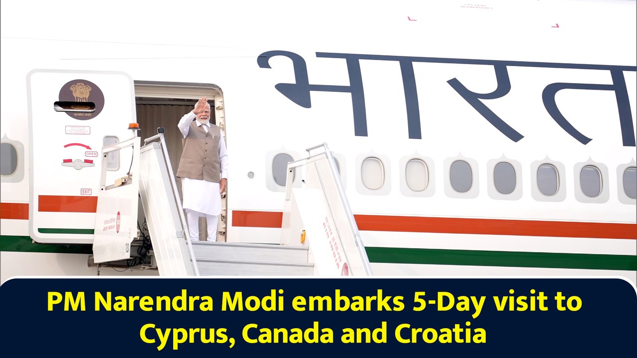 PM Narendra Modi embarks 5-Day visit to Cyprus, Canada and Croatia