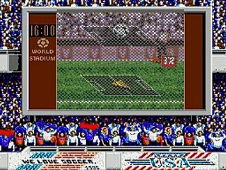 International Superstar Soccer Deluxe (SEGA GENESIS) CPU VS CPU Mode