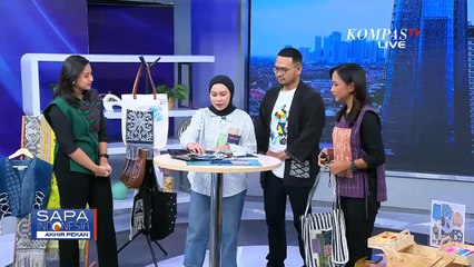 [FULL] Kreasi Tenun Cantik dari Berbagai Kota Disulap Jadi Tas, Rok hingga Blazer!