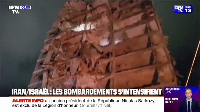 Iran/Israël: les bombardements s'intensifient trois jours après le début du conflit