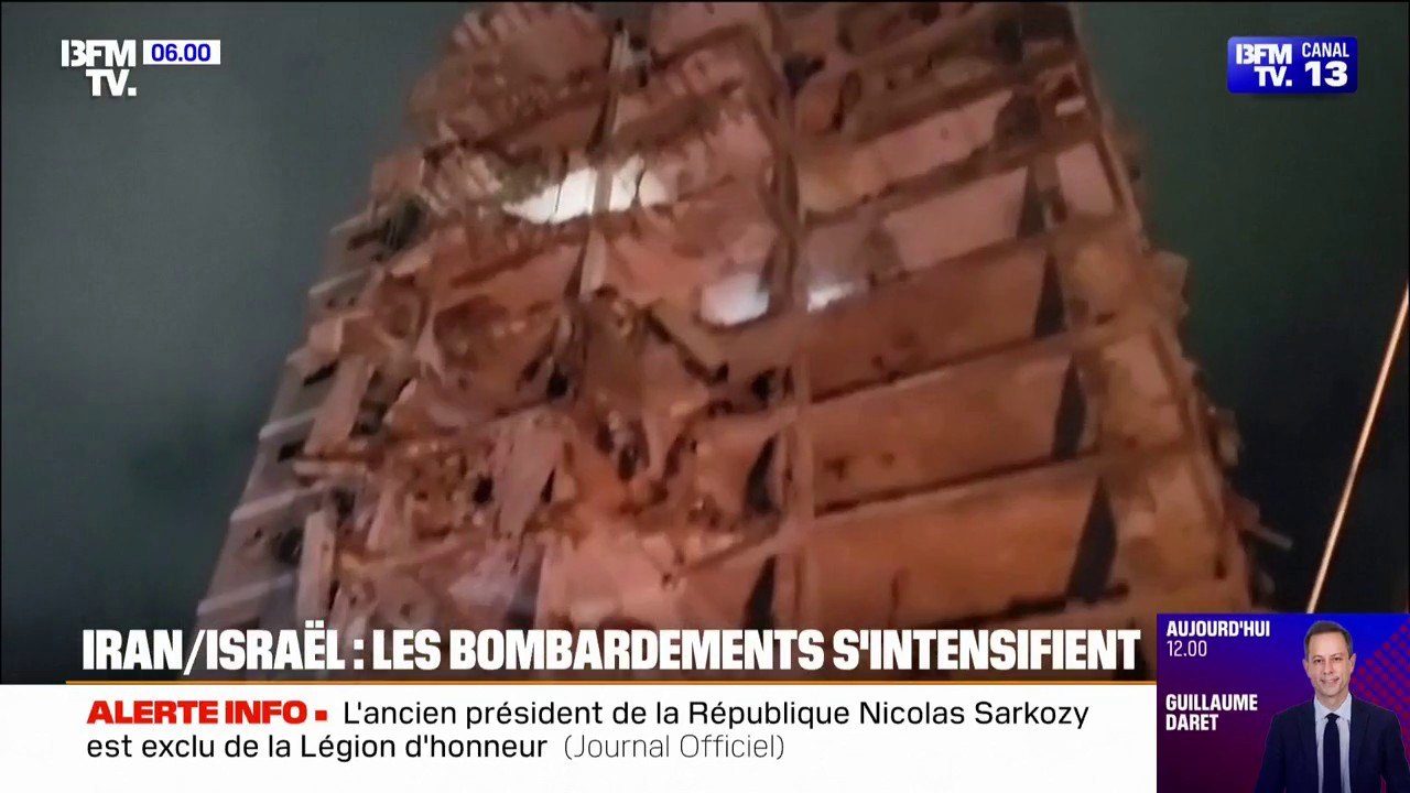 Iran/Israël: les bombardements s'intensifient trois jours après le début du conflit