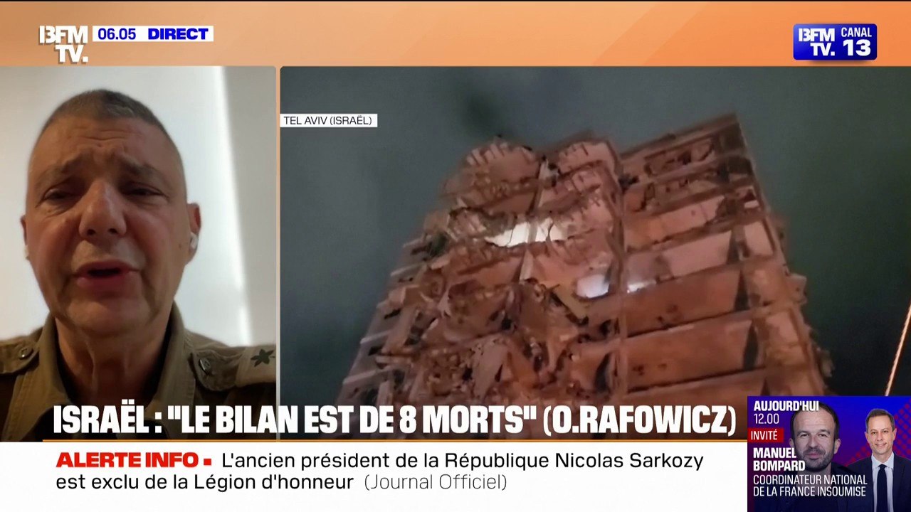 Conflit Iran/Israël: "Nous sommes déterminés en Israël", déclare Olivier Rafowicz, porte-parole de Tsahal