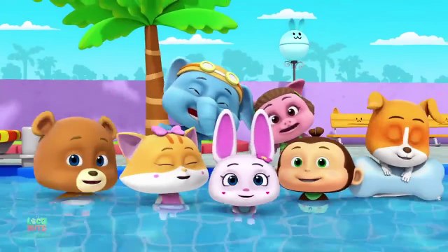Swimming Song _ Swim Song _ Nursery Rhymes & Baby Songs by Loco Nuts _ Kids Tv