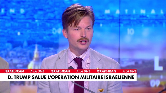 Nicolas Conquer revient sur la mise en garde de Donald Trump envers l'Iran