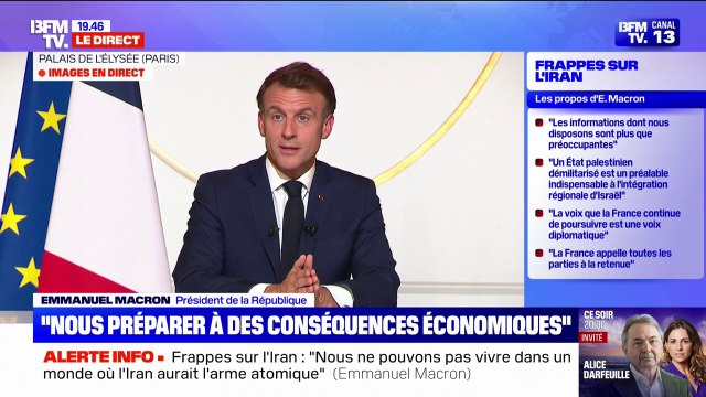 Emmanuel Macron, sur Benjamin Netanyahu: Parfois, nous considérons que les décisions qu'il prend sont mauvaises pour la sécurité d'Israël