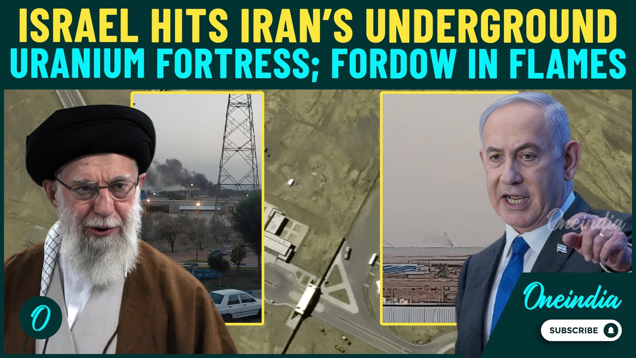 Israel Strikes Iran’s Deepest Nuclear Bunker BREAKING | Fordow Plant Rocked By Massive Explosions