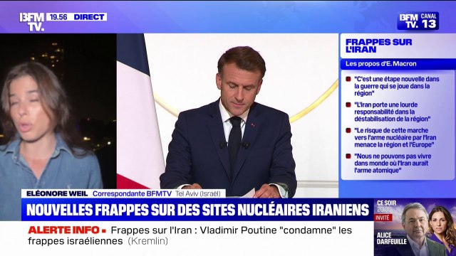 L'armée israélienne dit avoir frappé les installations nucléaires d'Ispahan en Iran