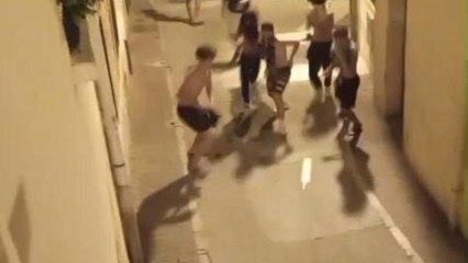 Menos provocan disturbios en pueblo de Navarra