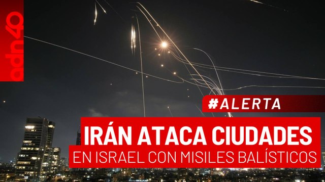 🚨¡Última Hora! Irán ataca ciudades en Israel con misiles balísticos.