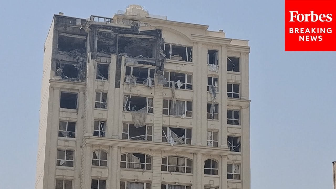 Footage Reveals Damage To Residential Areas Of Tehran, Iran, Following Israeli Strikes
