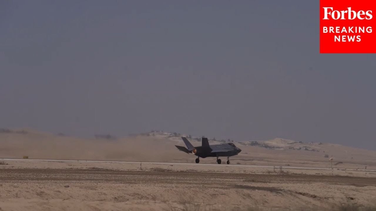 Israeli Air Force Fighter Jets Take Off For Strikes In Iran