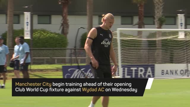 Stars on show as City train ahead of Club World Cup opener