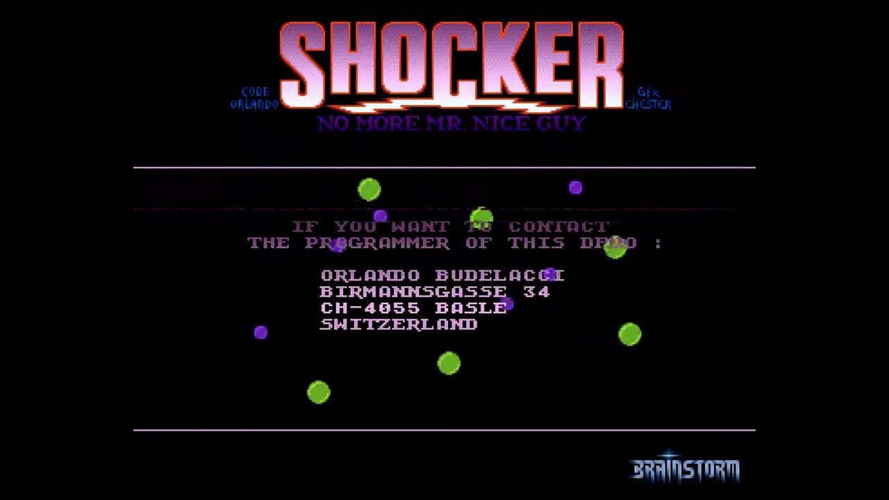 Amiga Demo Shocker by Brainstorm (1990)