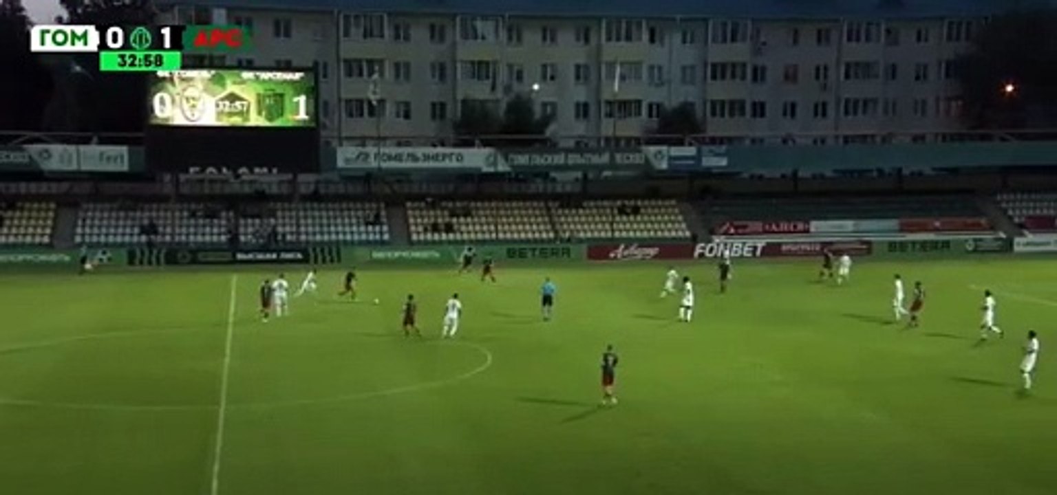 Гомель 0—2 Арсенал FC Gomel 0-2  Arsenal Dzyarzhynsk  (Myalkovskiy R. Goal)