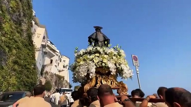 Amalfi (SA) - Da Amalfi e Atrani la processione di Sant'Antonio da Padova -1- (13.06.25)
